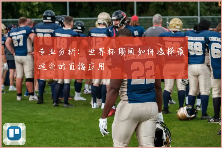 专业分析:世界杯期间如何选择最适合的直播应用