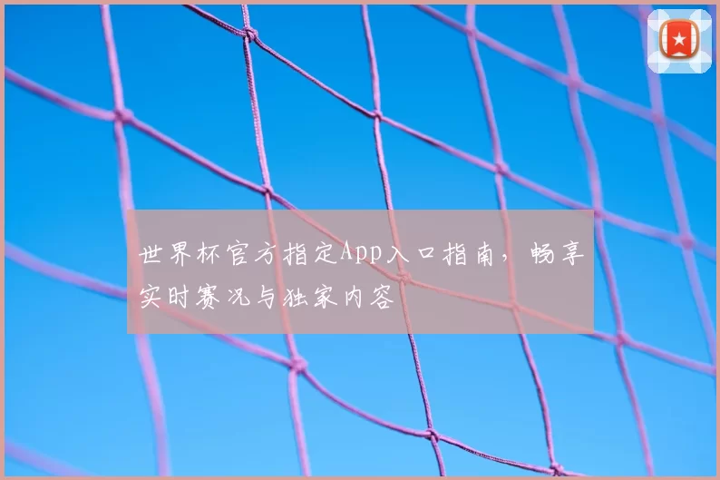 世界杯官方指定App入口指南，畅享实时赛况与独家内容