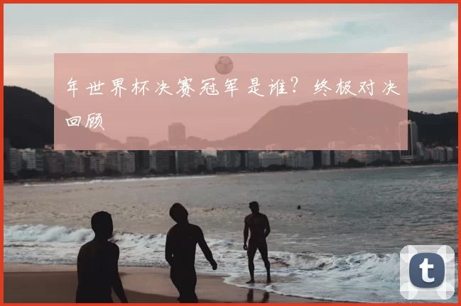 年世界杯决赛冠军是谁?终极对决回顾