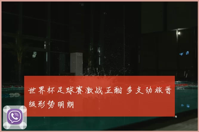 世界杯足球赛激战正酣 多支劲旅晋级形势明朗