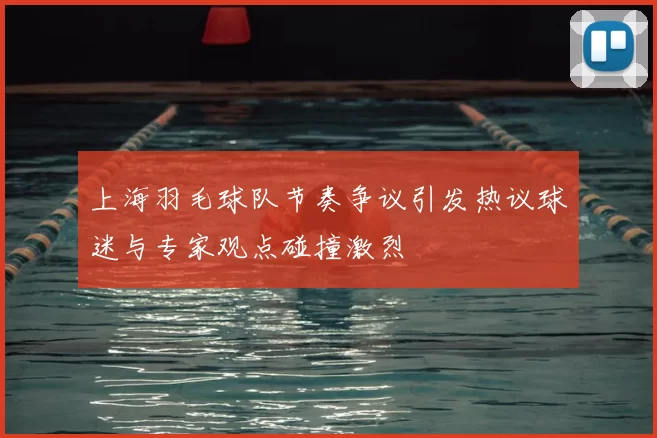 上海羽毛球队节奏争议引发热议球迷与专家观点碰撞激烈